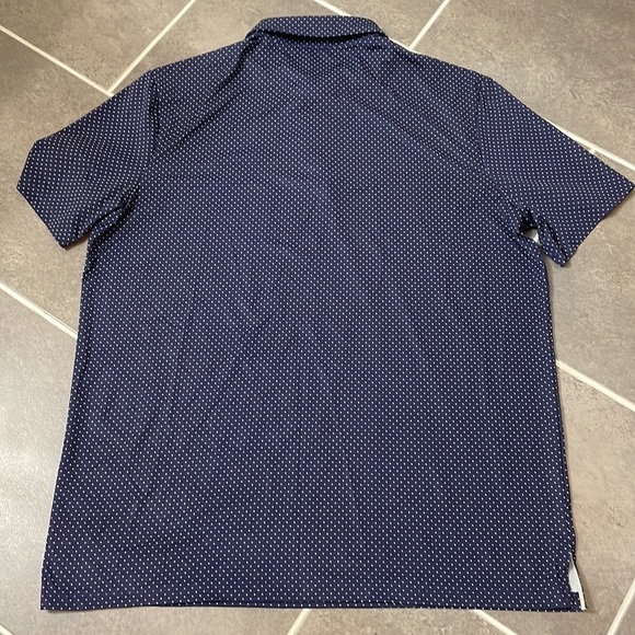 Polo Ralph Lauren Mini Print Performance Stretch Short-Sleeve Polo  size Large - Picture 3 of 8